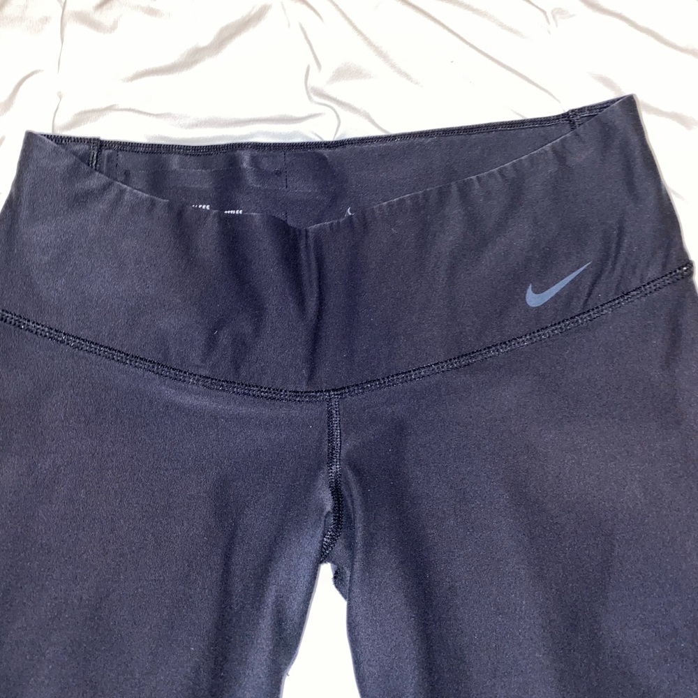 Small S Black Nike Dri Fit Athletic Leggings